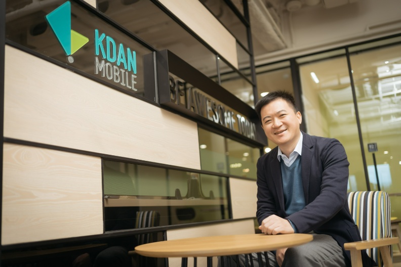 圖／Kdan Mobile（凱鈿行動科技）創始人暨董事長蘇柏州。
