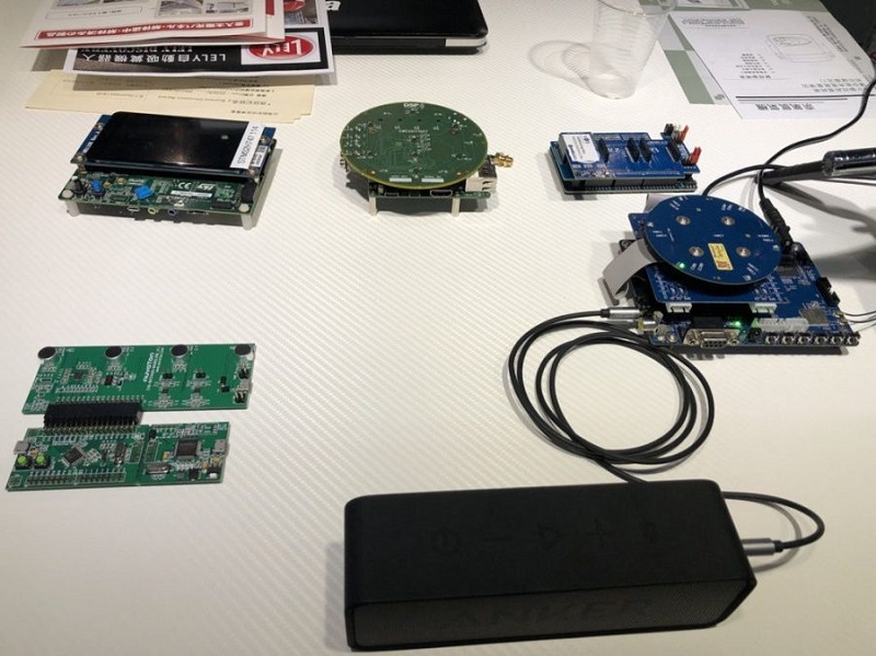 DSP Concepts demos their smart audio and noise cancelling solutions at TIE