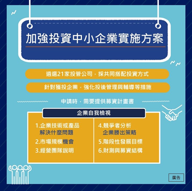 加強投資中小企業實施方案