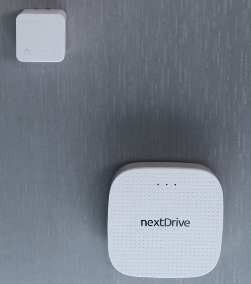 Cube smart energy gateway (above) and Atto data gateway (below) by NextDrive